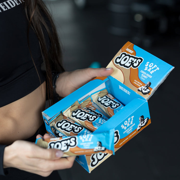 Weider Joe's Soft Bar – 12 Stk – Keks-Erdnuss