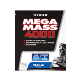 Weider Mega Mass® 4000 - 75 g Sachet - Vanille