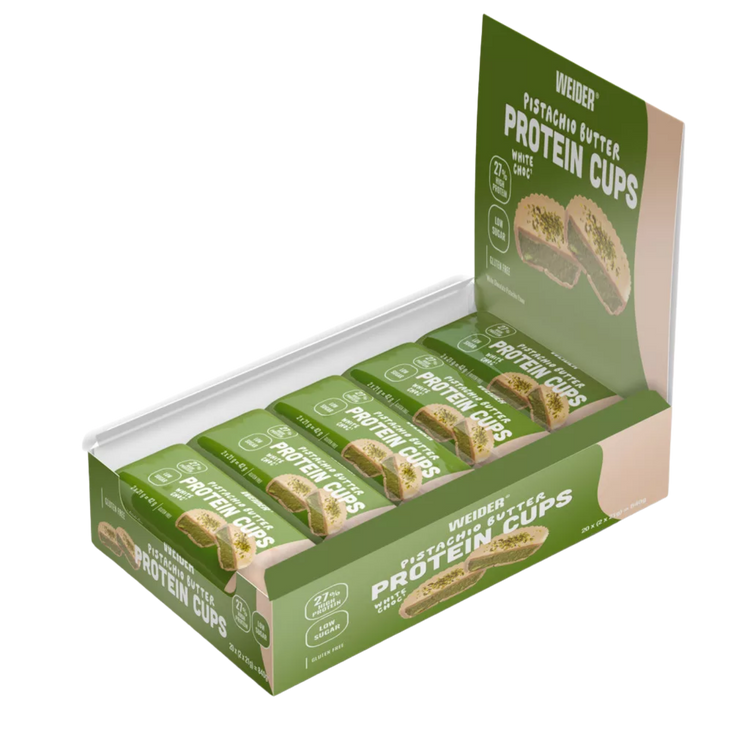 Weider Pistachio Butter Protein Cups – 20 × 42 g