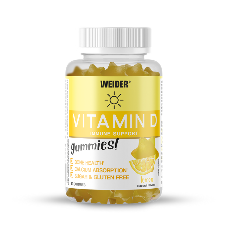 Weider Vitamin D Gummy Vitamin – Zitrone