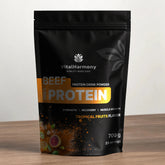 VitalHarmony Rinderprotein – 700 g – Tropische Früchte