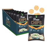 Nano Supps Protein Chips – 8x40g – Sour Cream & Onion Geschmack