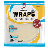 Nano Supps Protein Wraps 6 Stück Tortilla-Fladen – 240 g