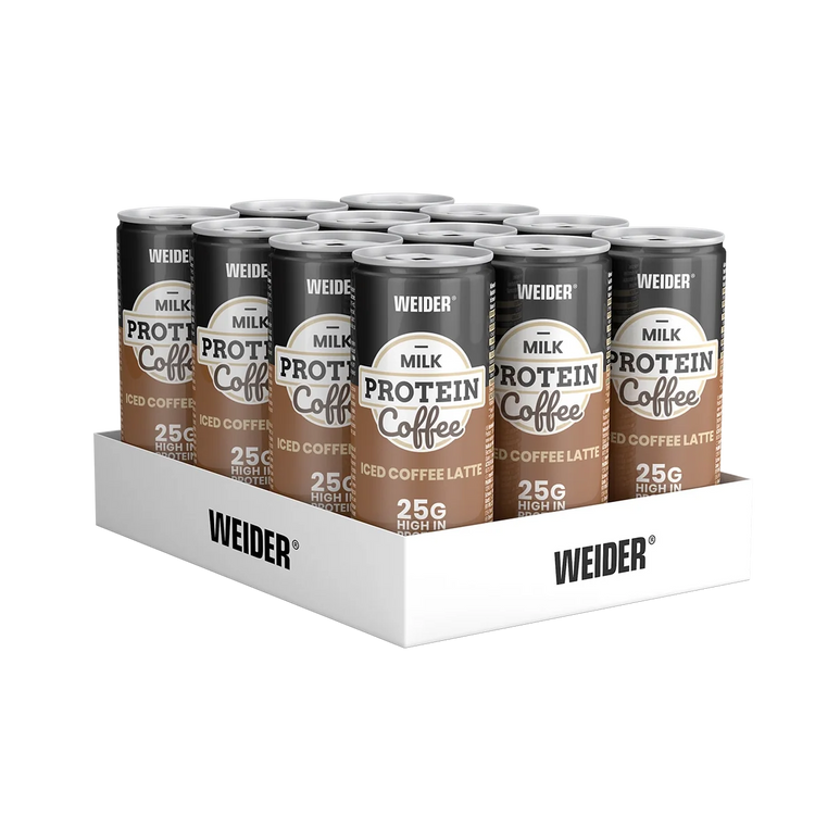 Weider Milk Protein Coffee RTD - 12 x 250 ml