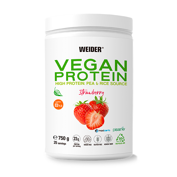 Weider Vegan Protein – Erdbeere – 750 g