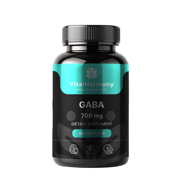 VitalHarmony GABA Kapseln – 90 Stück