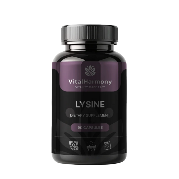 VitalHarmony L-Lysin Kapseln – 90 Stück