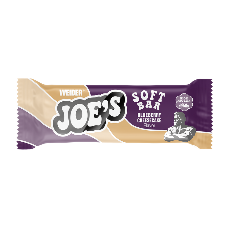 Weider Joe's Soft Bar – 12 Stk – Blaubeer-Käsekuchen