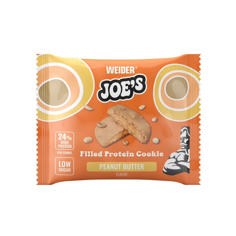 Weider Joe's Filled Protein Cookie – 12x60 g – Erdnussbutter