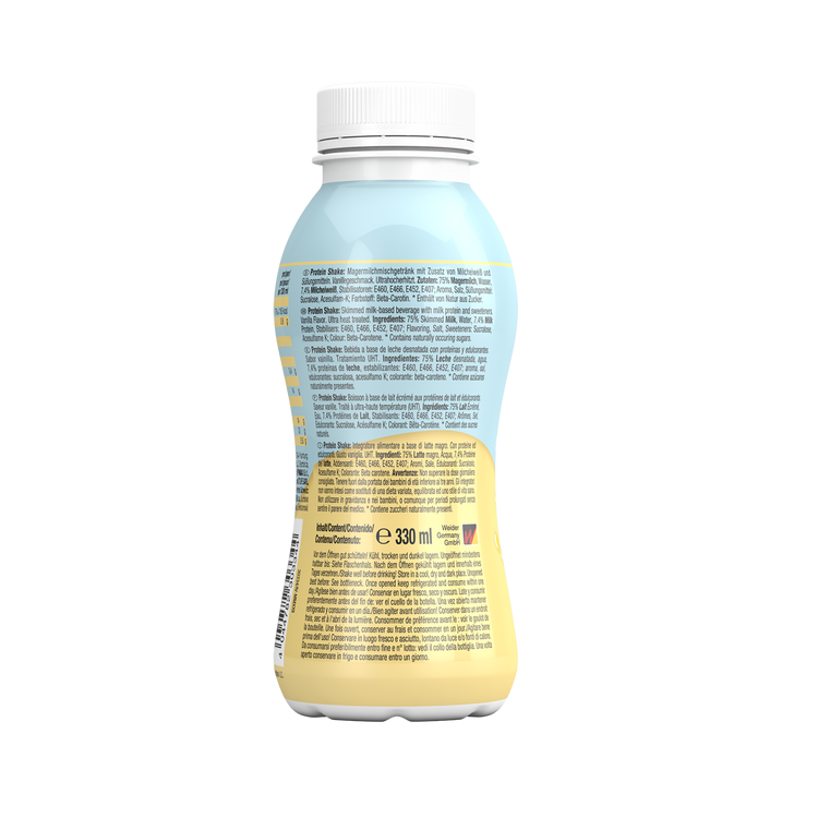 Weider Protein Shake – Vanille – 330 ml