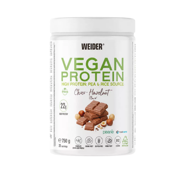 Weider Vegan Protein – Schoko-Hazelnut – 750 g