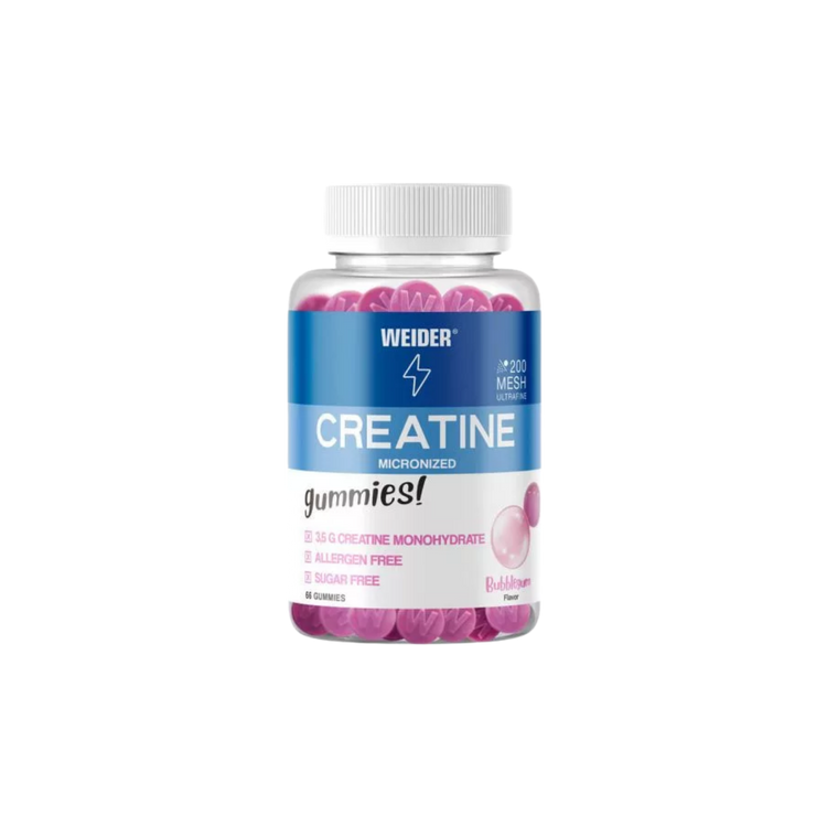 Weider Micronized Creatine Gummies – Bubblegum – 60 pcs