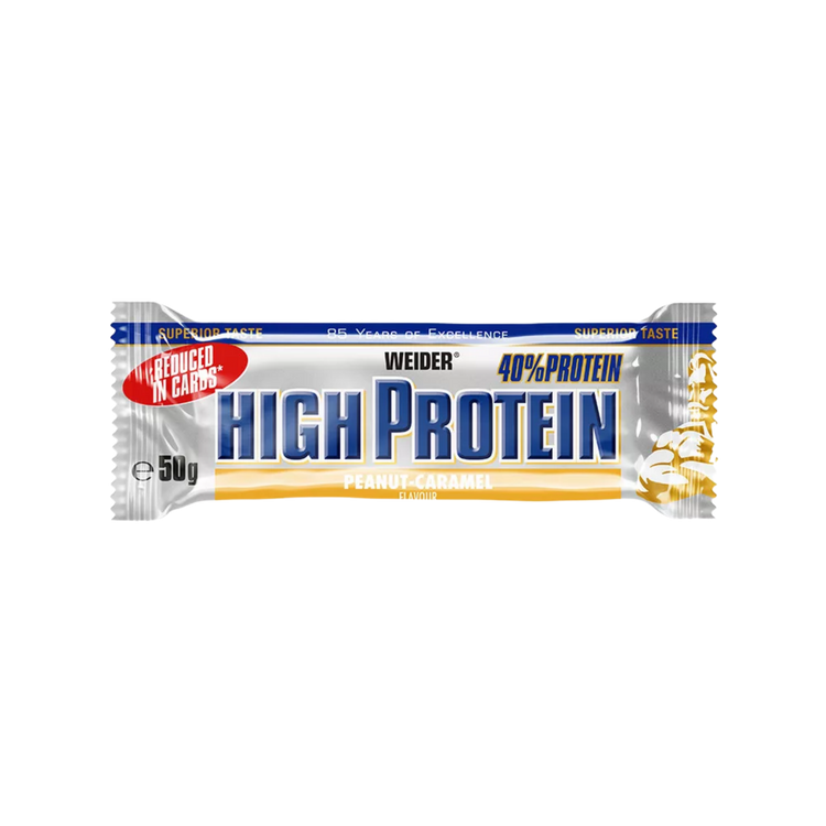 Weider 40% Protein Bar 50 g – Peanut Caramel