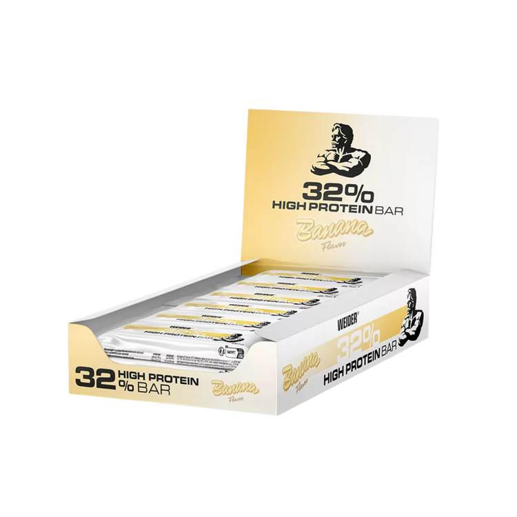 Weider 32% Protein Bar 12 x 60 g – Banane