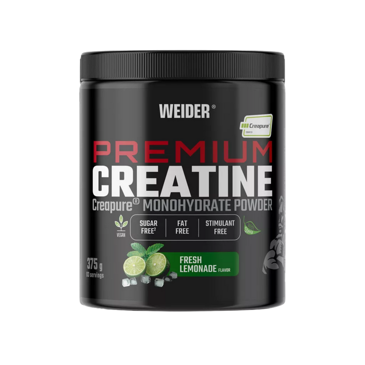Weider Premium Pure Creatine 100% Creapure – Fresh Lemonade – 375 g