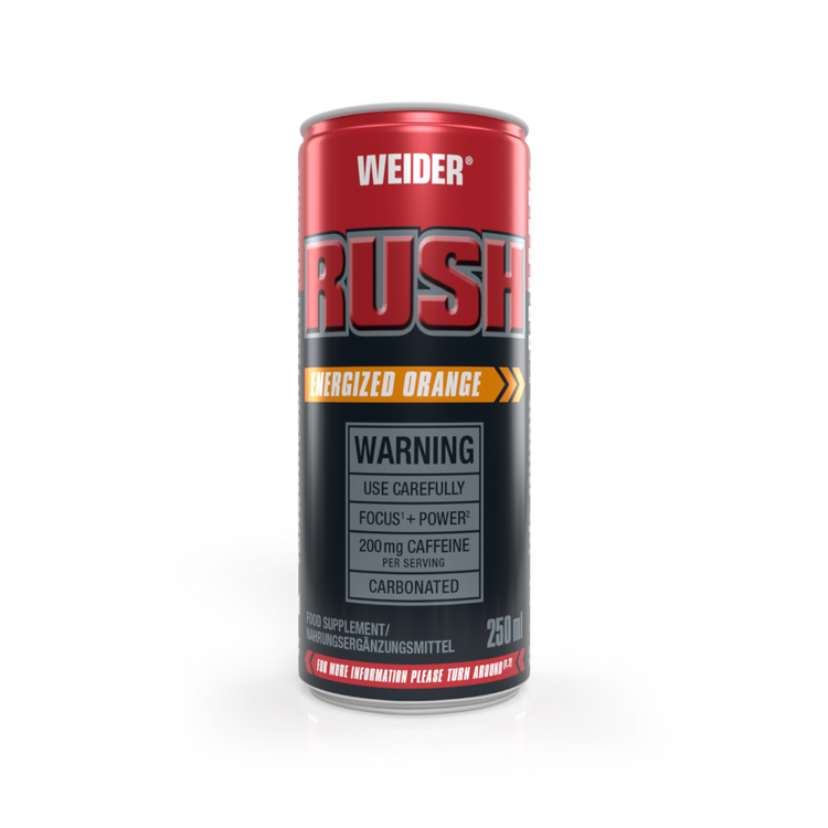 Weider Rush RTD Energy Drink – Orange