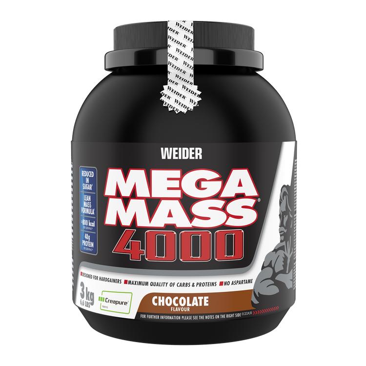 Weider Mega Mass® 4000 - 3 kg - Schoko