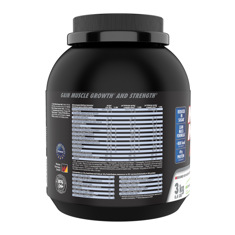 Weider Mega Mass® 4000 - 3 kg - Erdbeere