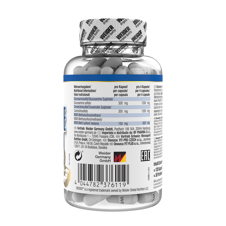 Weider Glucosamine Chondroitin plus MSM