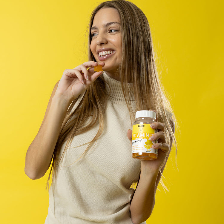 Weider Vitamin D Gummy Vitamin – Zitrone