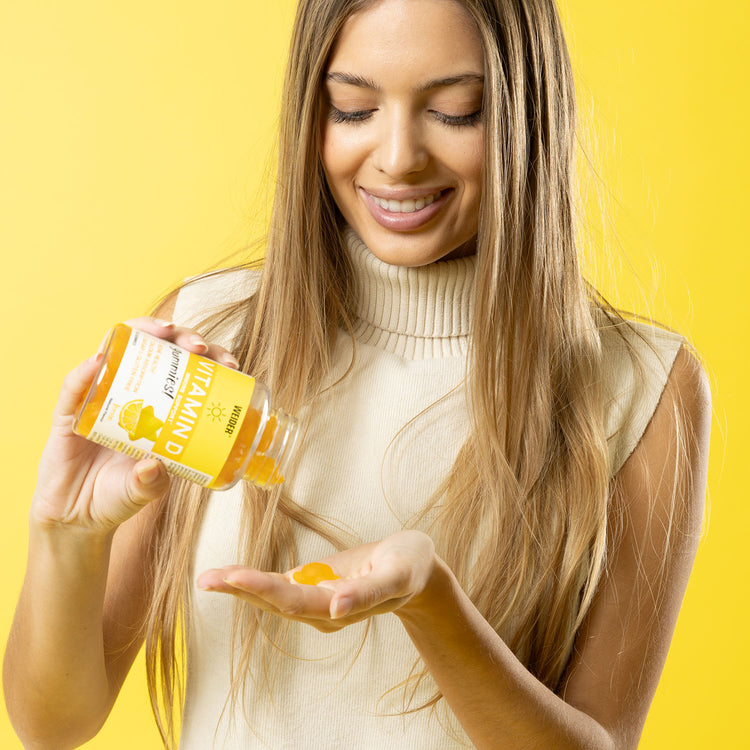 Weider Vitamin D Gummy Vitamin – Zitrone
