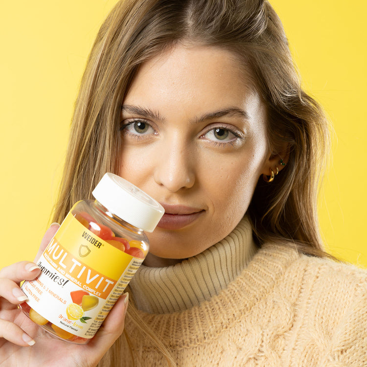 Weider MultiVit Gummy Vitamin  - Orange-Zitrone