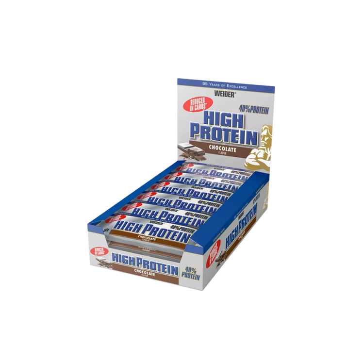 Weider 40% Protein Bar 24 × 50 g – Chocolate
