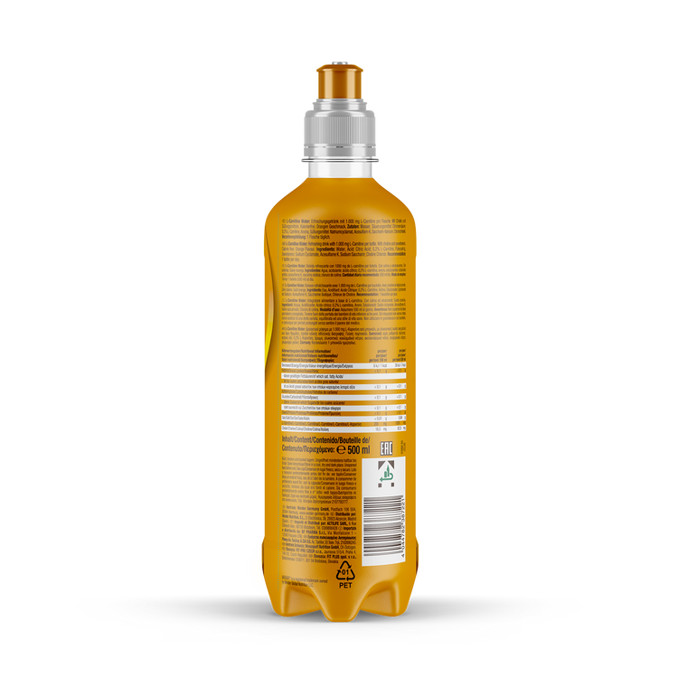 Weider L-Carnitine Water - Sunny Orange