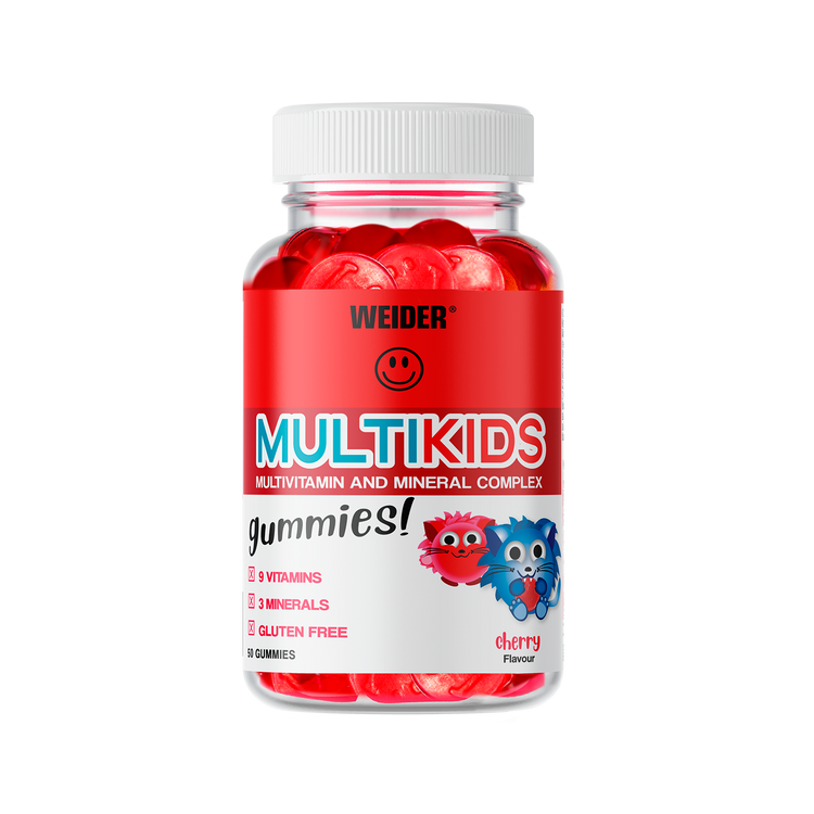 Weider MultiKids Gummy Vitamin – Kirsche