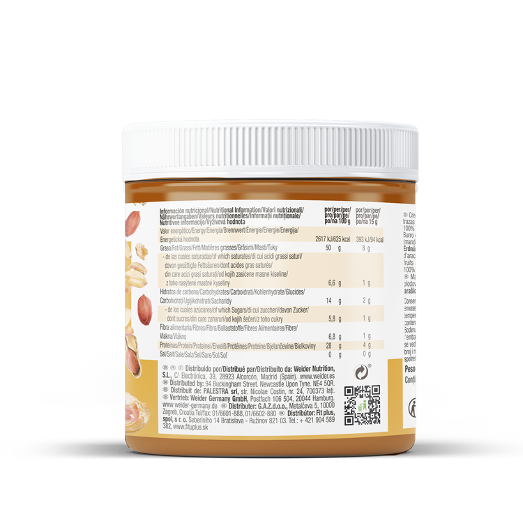 Weider Protein Peanut Butter - Natürliche Erdnussbutter