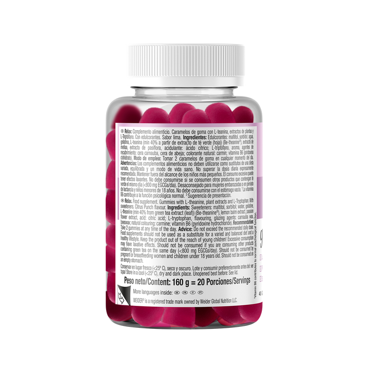 Weider Relax Gummy Vitamin – Zitrus