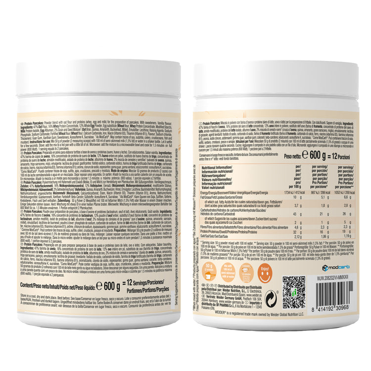Weider Protein Pancake Mix – Vanille
