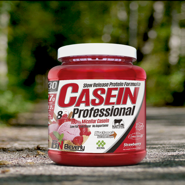 Beverly Nutrition Casein Professional - Erdbeere