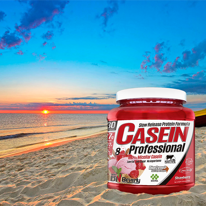 Beverly Nutrition Casein Professional - Erdbeere