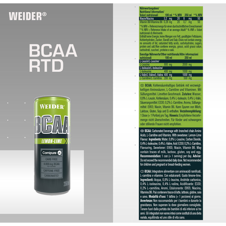 Weider BCAA RTD