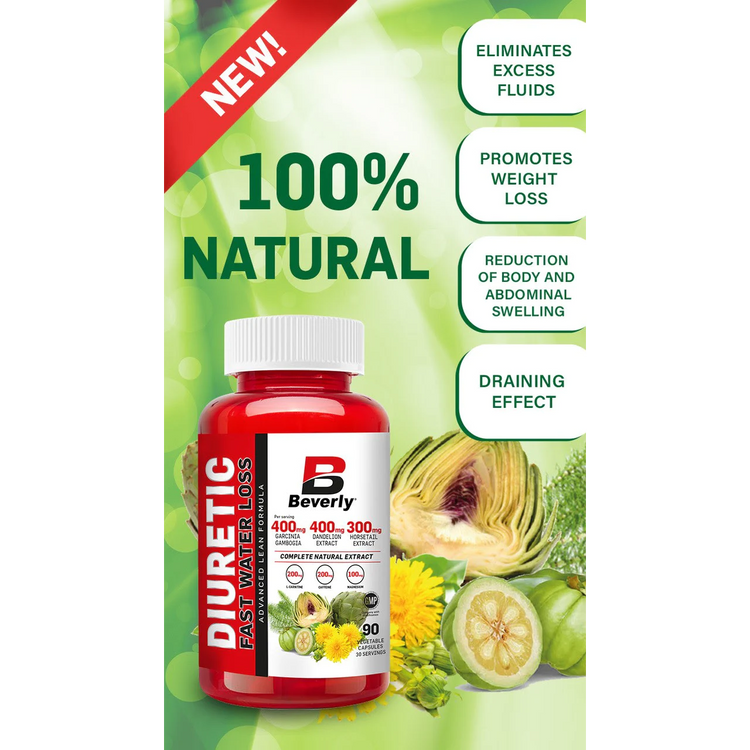 Beverly Nutrition Diuretic Fast Water Loss - 90 Stk