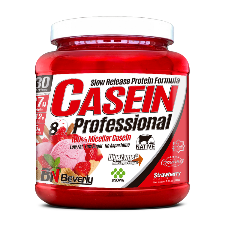 Beverly Nutrition Casein Professional - Erdbeere
