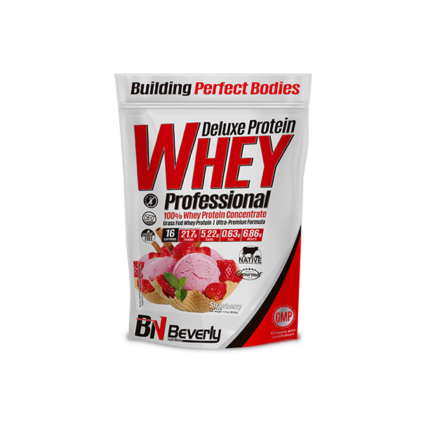 Beverly Nutrition Deluxe Whey – Erdbeere – 500 g