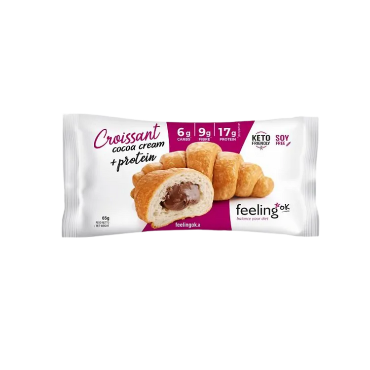 FeelingOk Protein Croissant – 50g – Kakaocreme