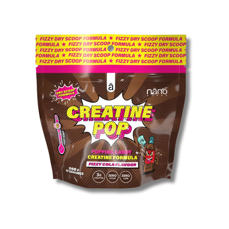 Nano Supps Creatine Pop – Fizzy Cola – 200 g