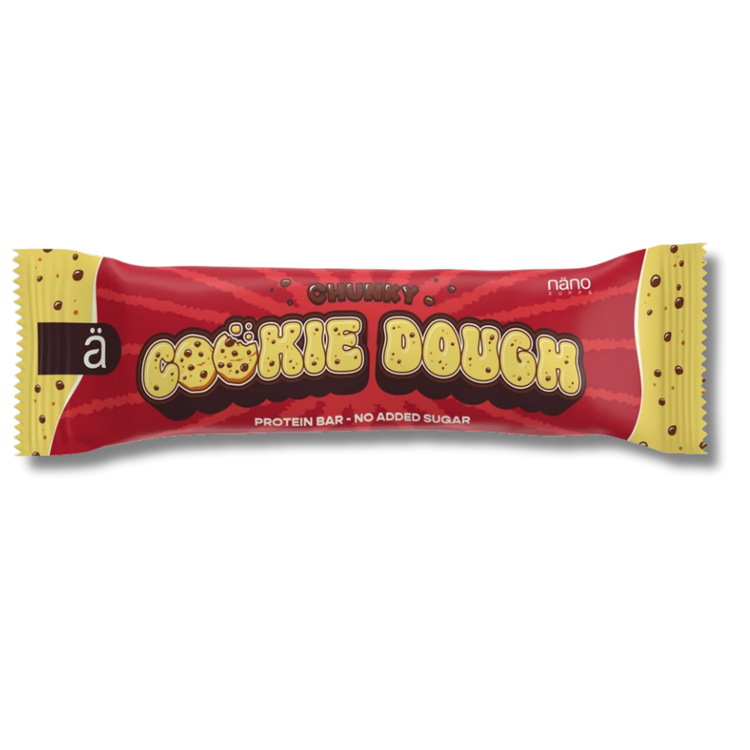 Nano Supps Protein Bar – 55g – Chunky Cookie Dough