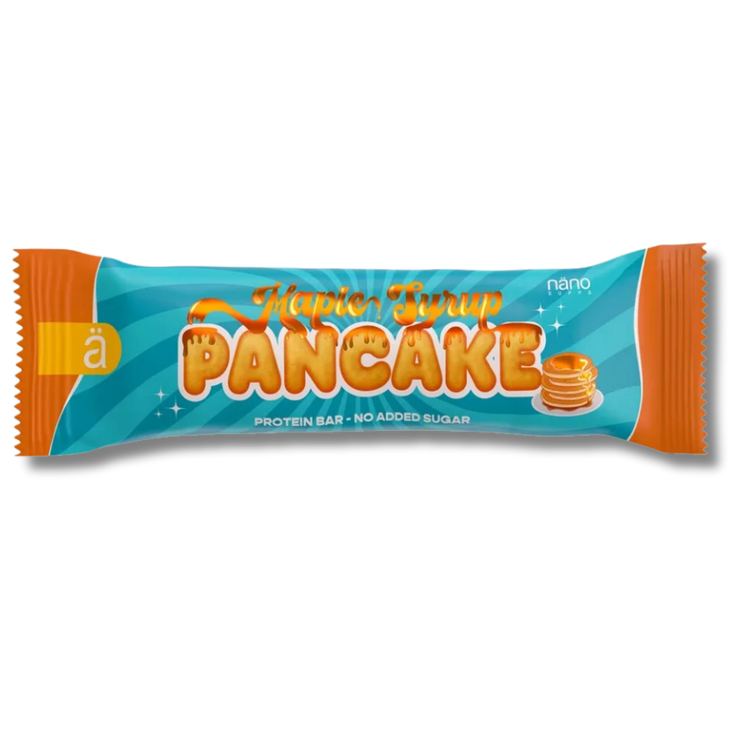 Nano Supps Protein Bar – 12x55g – Maple Syrup & Pancake
