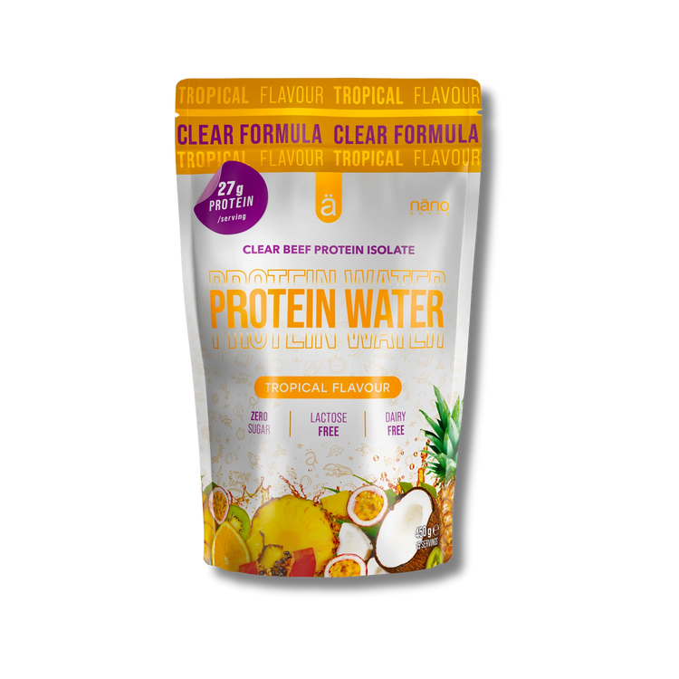 Nano Supps Protein Water Clear Beef Isolate – 450g – Tropical