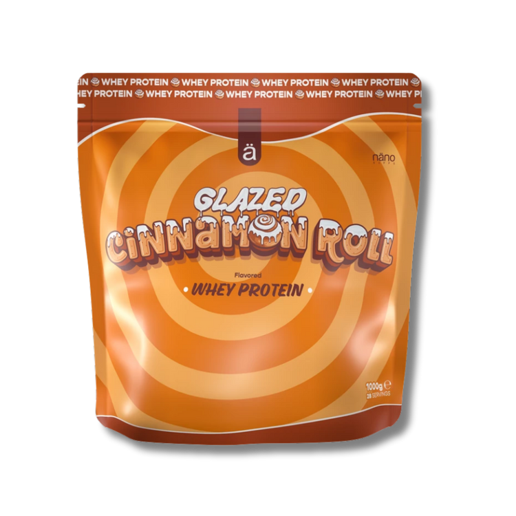 Nano Supps Whey Protein – 450g – Glazed Cinnamon Roll