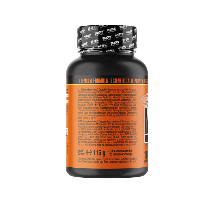 Weider Maximum Krea-Genic – 100 Stk