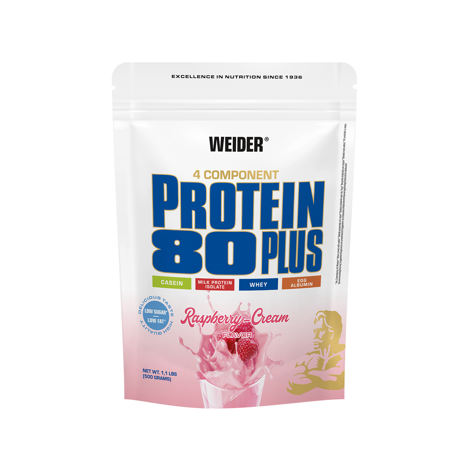 Weider Protein 80 Plus Himbeere-Sahne 500 g
