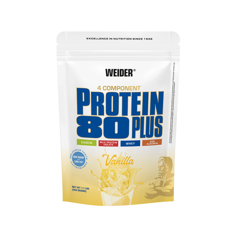 Weider Protein 80 Plus  – 500 g – Vanille