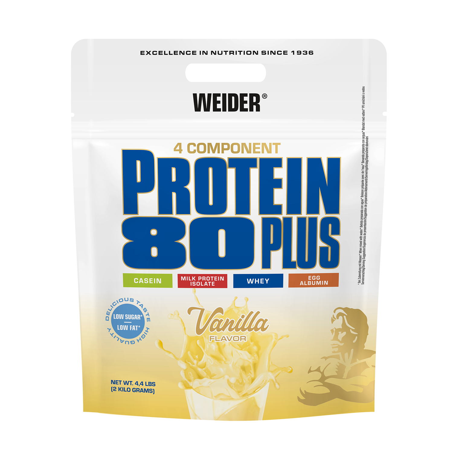 Weider Protein 80 Plus Vanille 2 kg