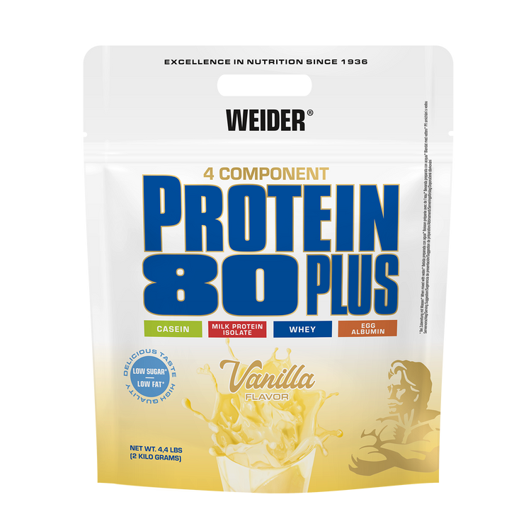 Weider Protein 80 Plus  – 2 kg – Vanille