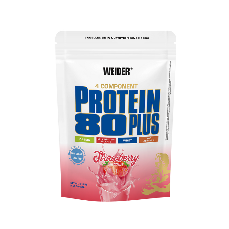 Weider Protein 80 Plus  – 500 g – Erdbeere